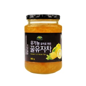 오가닉스토리 유기농 유자로 만든 꿀 유자차 560g